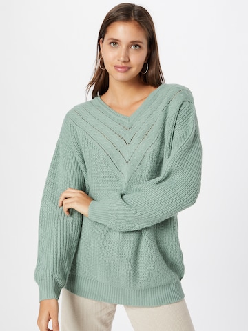 ABOUT YOU Pullover 'Emilia' in Grün: predná strana