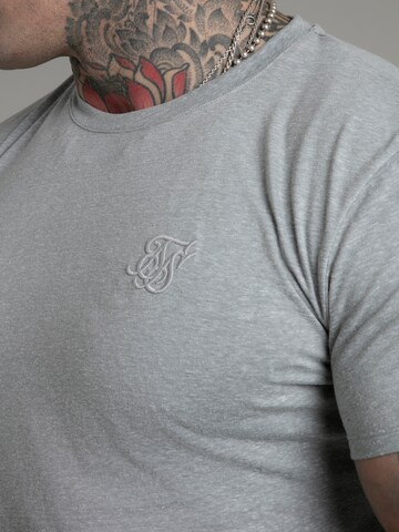 SikSilk T-Shirt in Grau