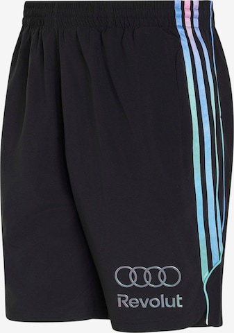 ADIDAS PERFORMANCE Lużny krój Spodnie sportowe 'Audi Revolut F1 Team Teamgeist' w kolorze czarny: przód