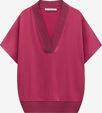 raudona Adolfo Dominguez Marškinėliai: priekis