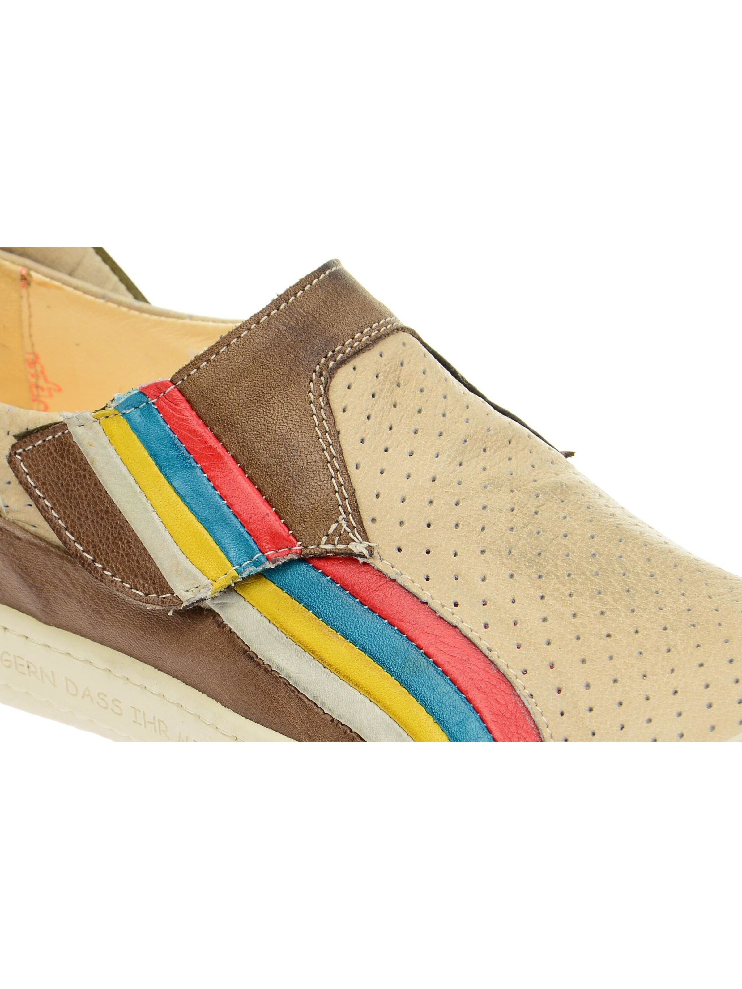 EJECT Hausschuh 'Eject Sneaker Dass Slipper beige braun multi'‌‌‌‌‌‌‌‌‌‌ in Beige
