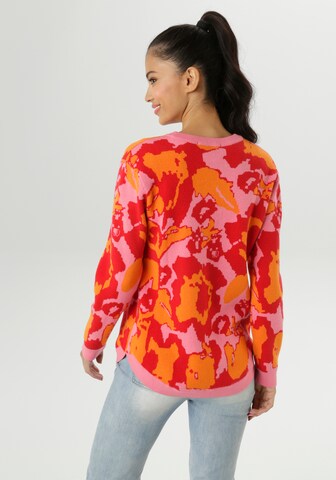 Aniston SELECTED Sweater in Red