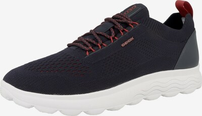 GEOX Sneakers low 'Spherica' i mørkeblå / rød, Produktvisning