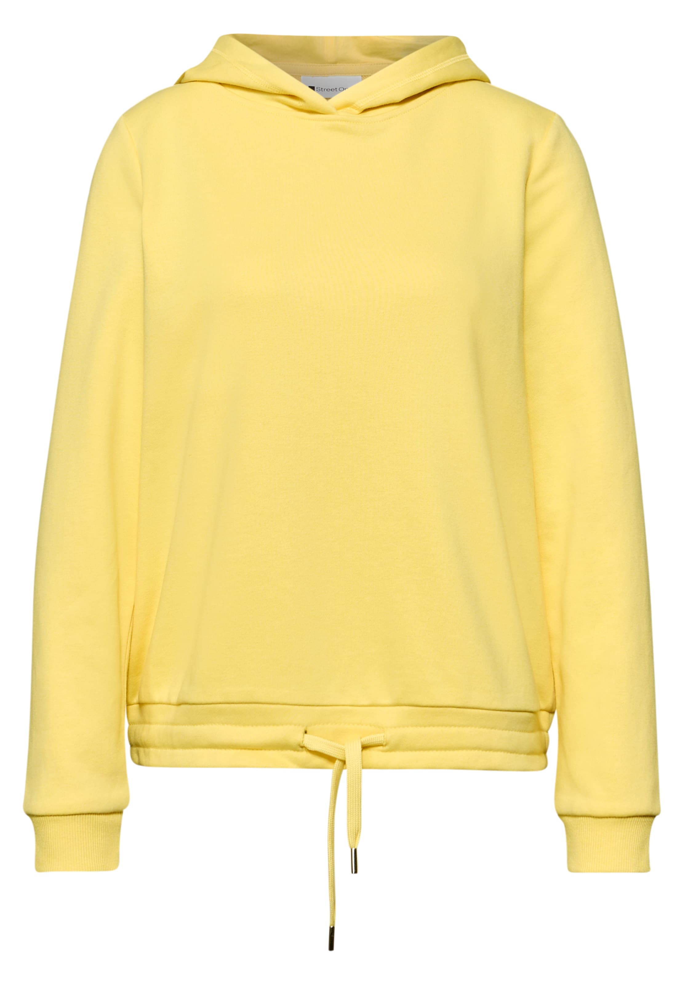 STREET ONE Sweatshirt in Yellow: front
