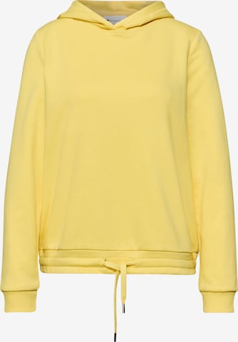 STREET ONE Sweatshirt in Yellow: front