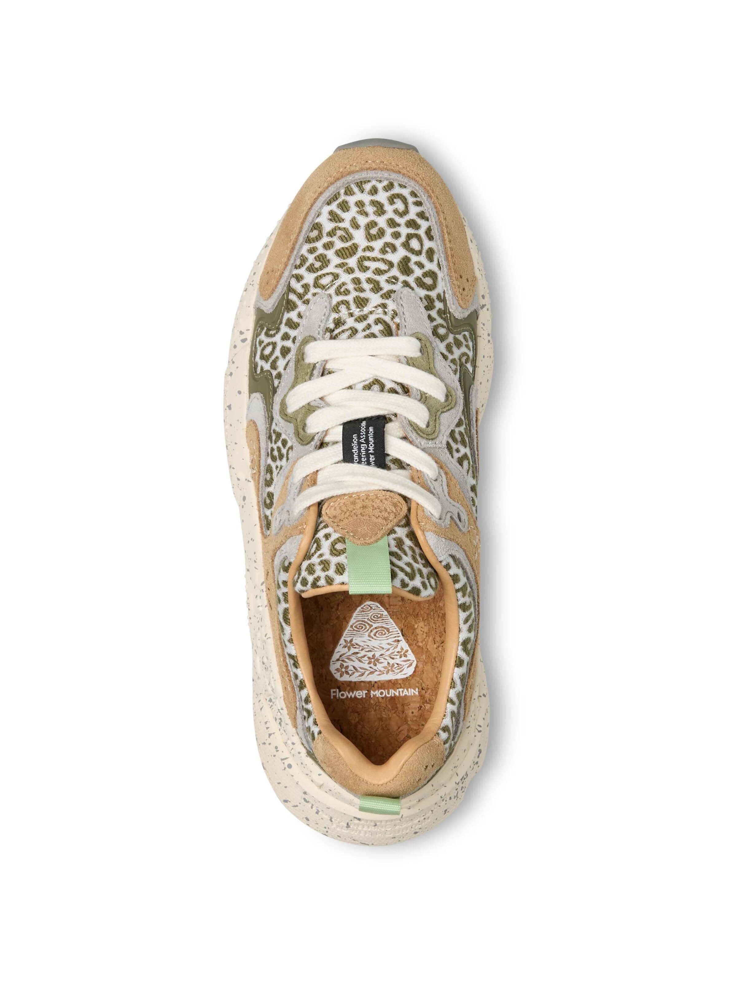 Flower Mountain Lace-Up Shoes 'RULIS WOMAN' in Green: front