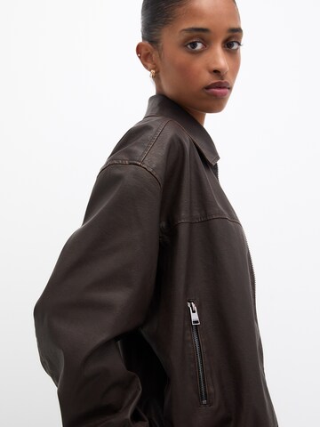 Pull&Bear Between-season jacket in Brown