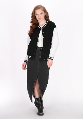 DreiMaster Vintage - Chaqueta de entretiempo en negro