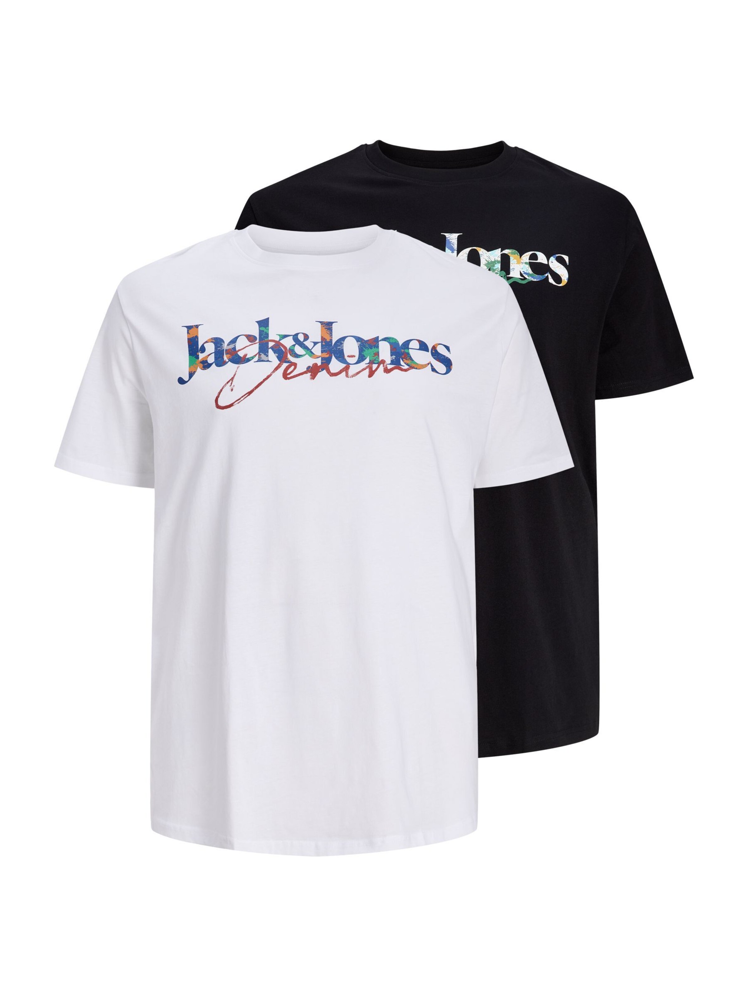 JACK & JONES Shirt in Zwart: voorkant