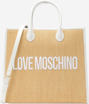 Love Moschino Shopper in Beige: voorkant