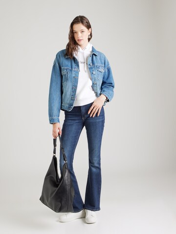 Calvin Klein Jeans Sweatshirt 'CORE INSTITUTIONAL' i hvid