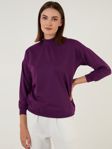 LELA Sweatshirt in Purple