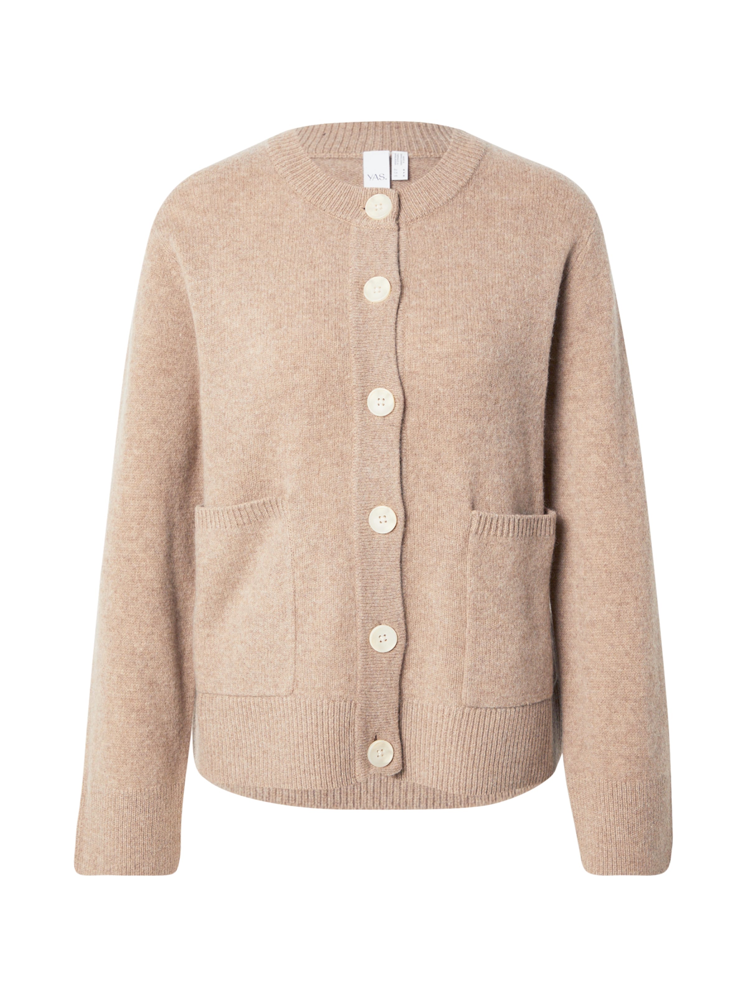 YAS Kardigán 'YASNOLA' - Béžová: predná strana