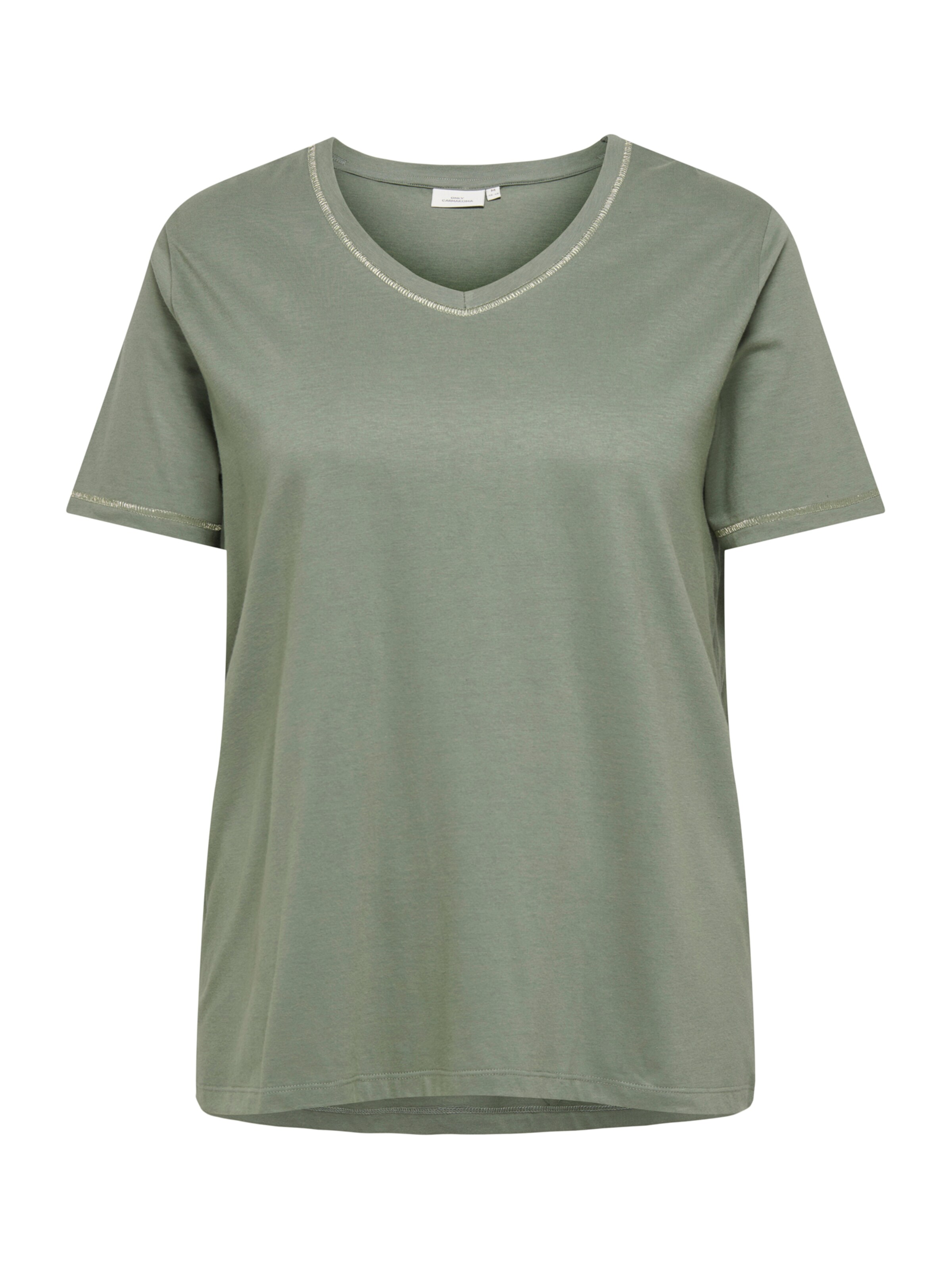 ONLY Carmakoma Tričko 'CARHUNTER' – zelená: přední strana