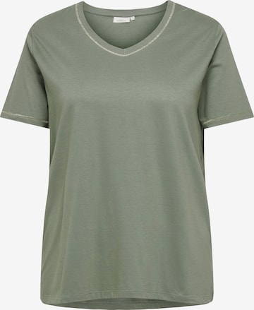 ONLY Carmakoma Shirt 'CARHUNTER' in Green: front