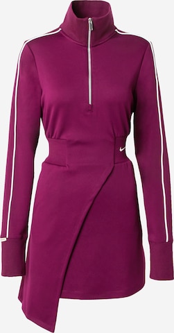 Nike Sportswear Dress in Purple: front