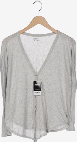 EDDIE BAUER Sweater & Cardigan in S in Grey: front