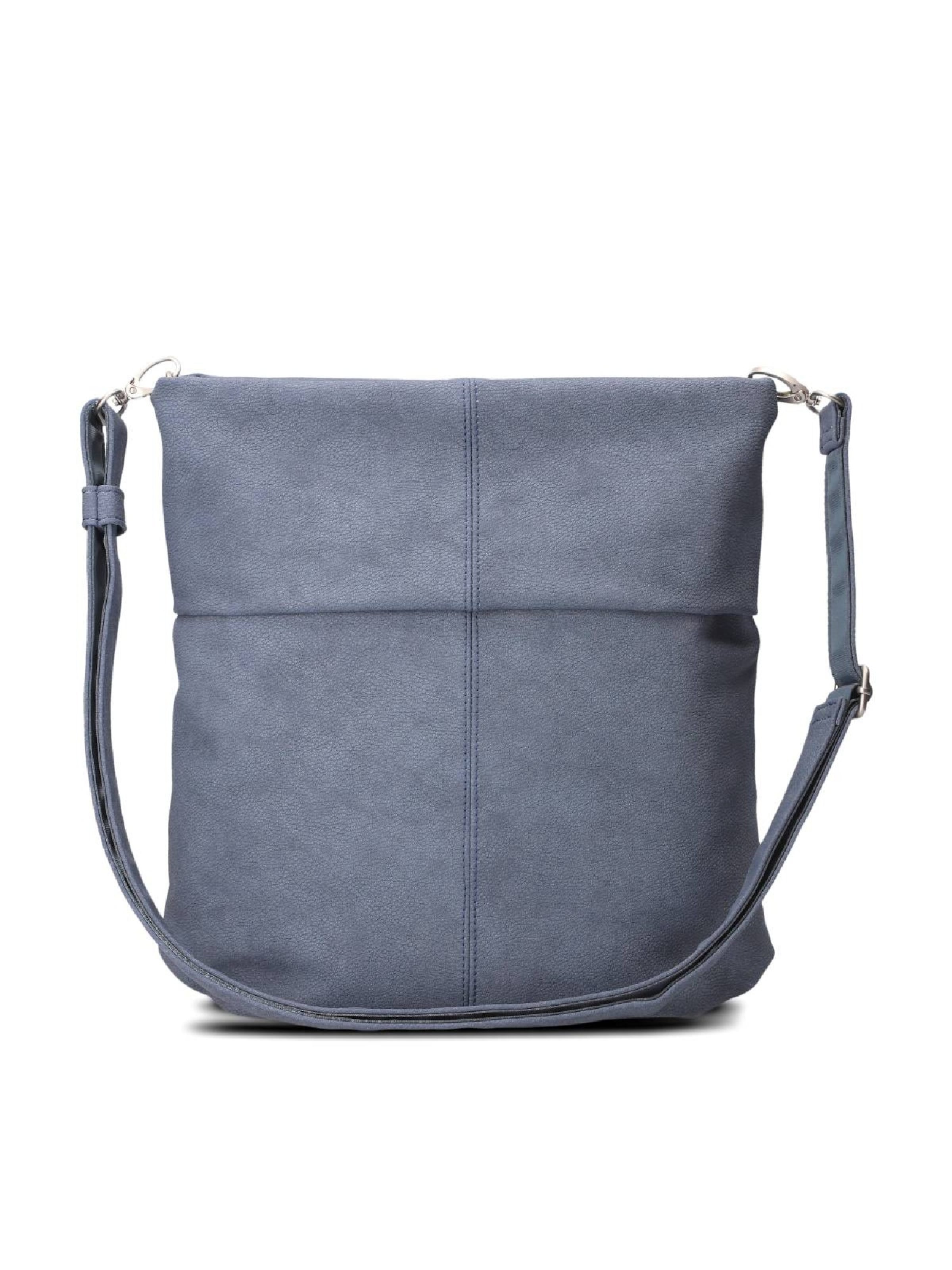 ZWEI - Bolso de hombro 'MADEMOISELLE.M M12' en azul