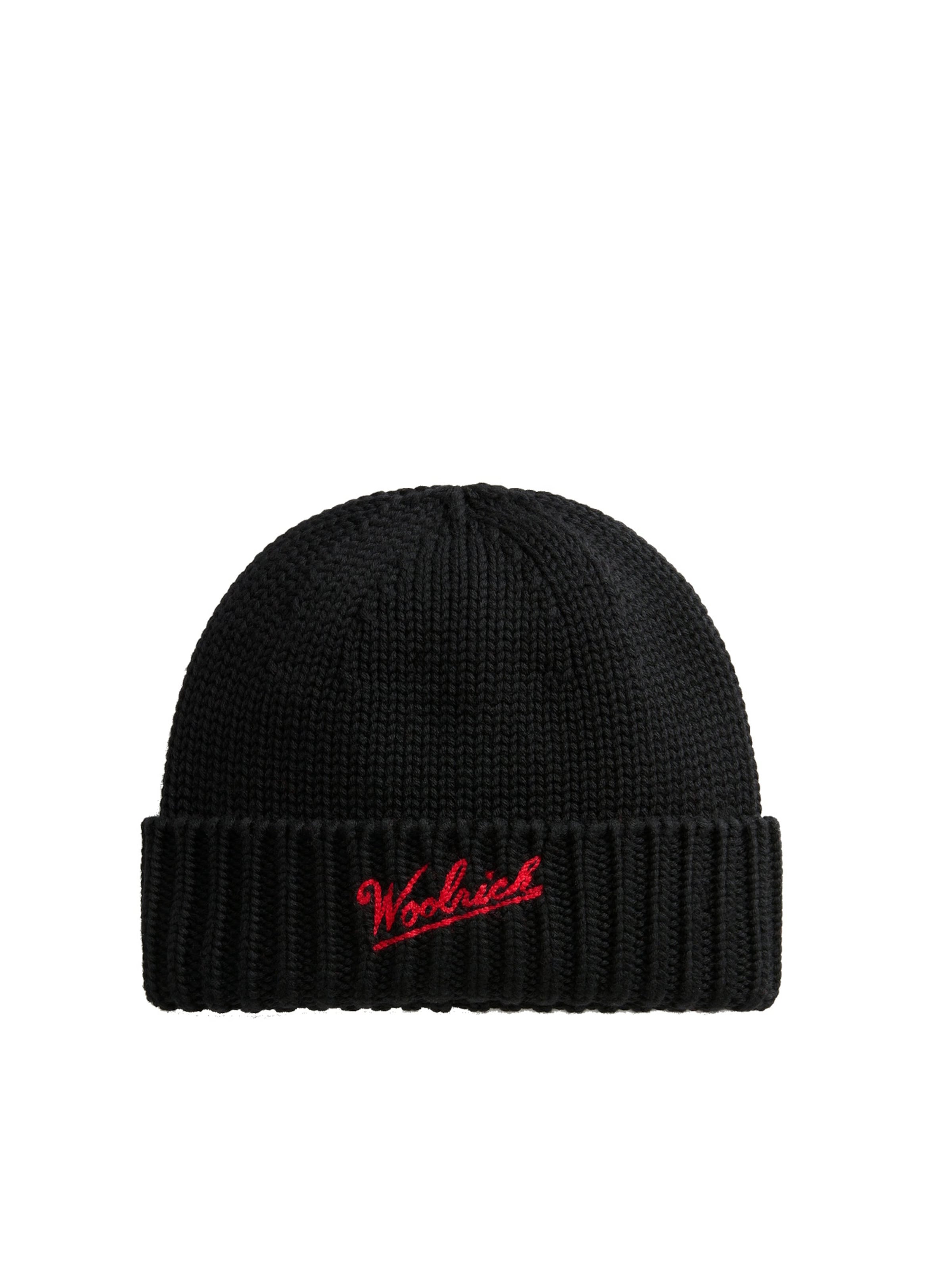 Woolrich Beanie in Black: front