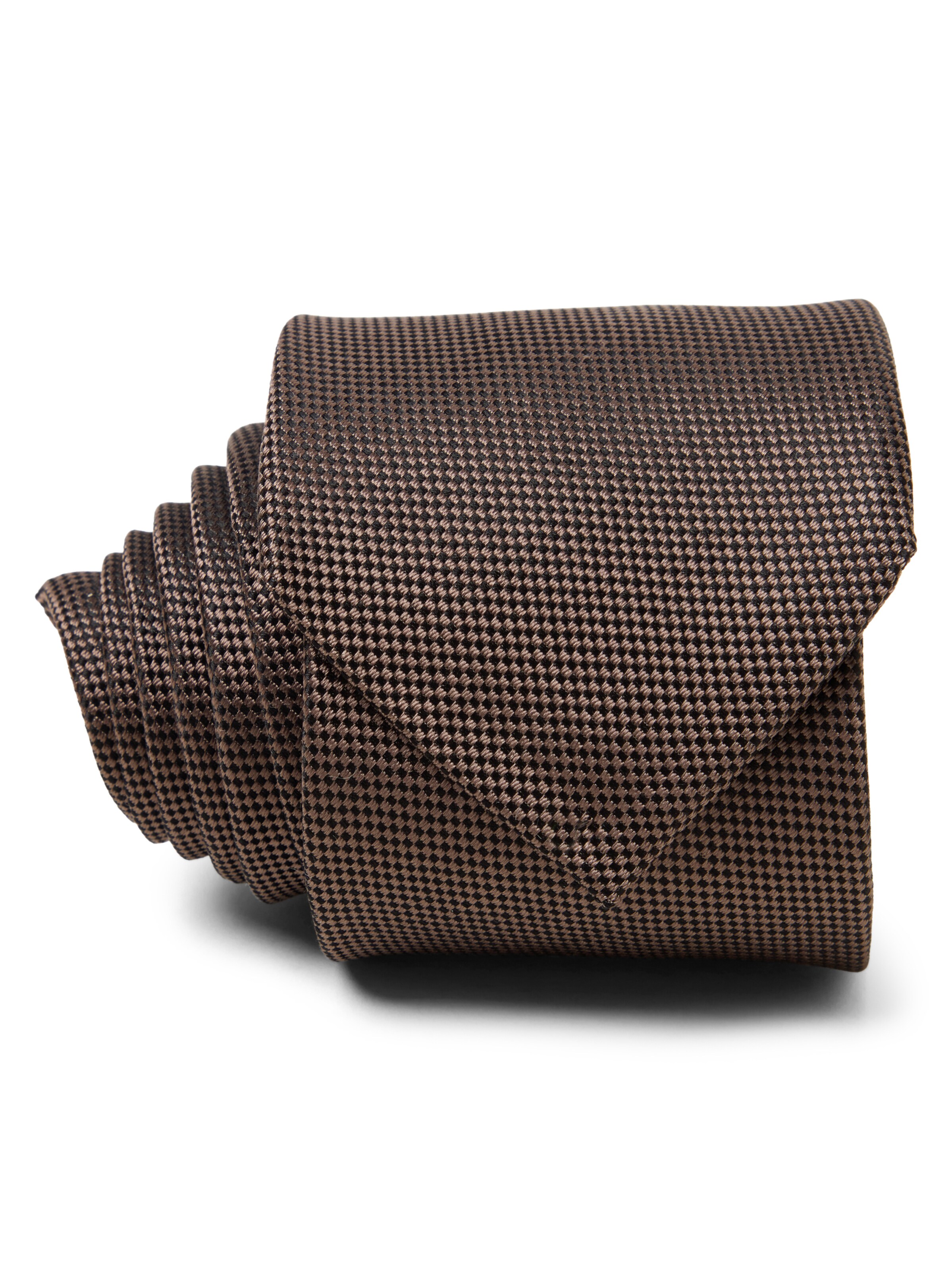 OLYMP Tie in Brown