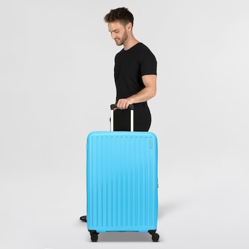 American Tourister Trolley 'Rejoy' in Blue