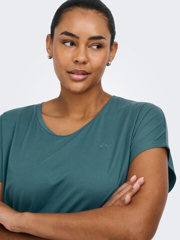Only Play Curvy - Camisa funcionais 'ONPAubree' em verde