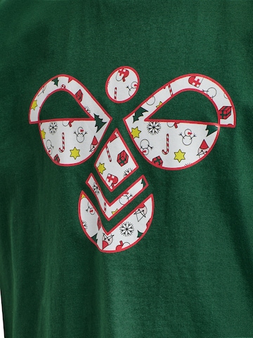 Hummel T-Shirt 'Santa' in Grün