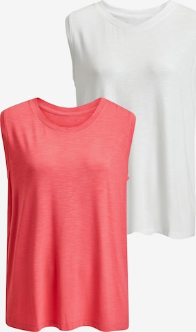 BEACH TIME Top in Orange: Vorderseite