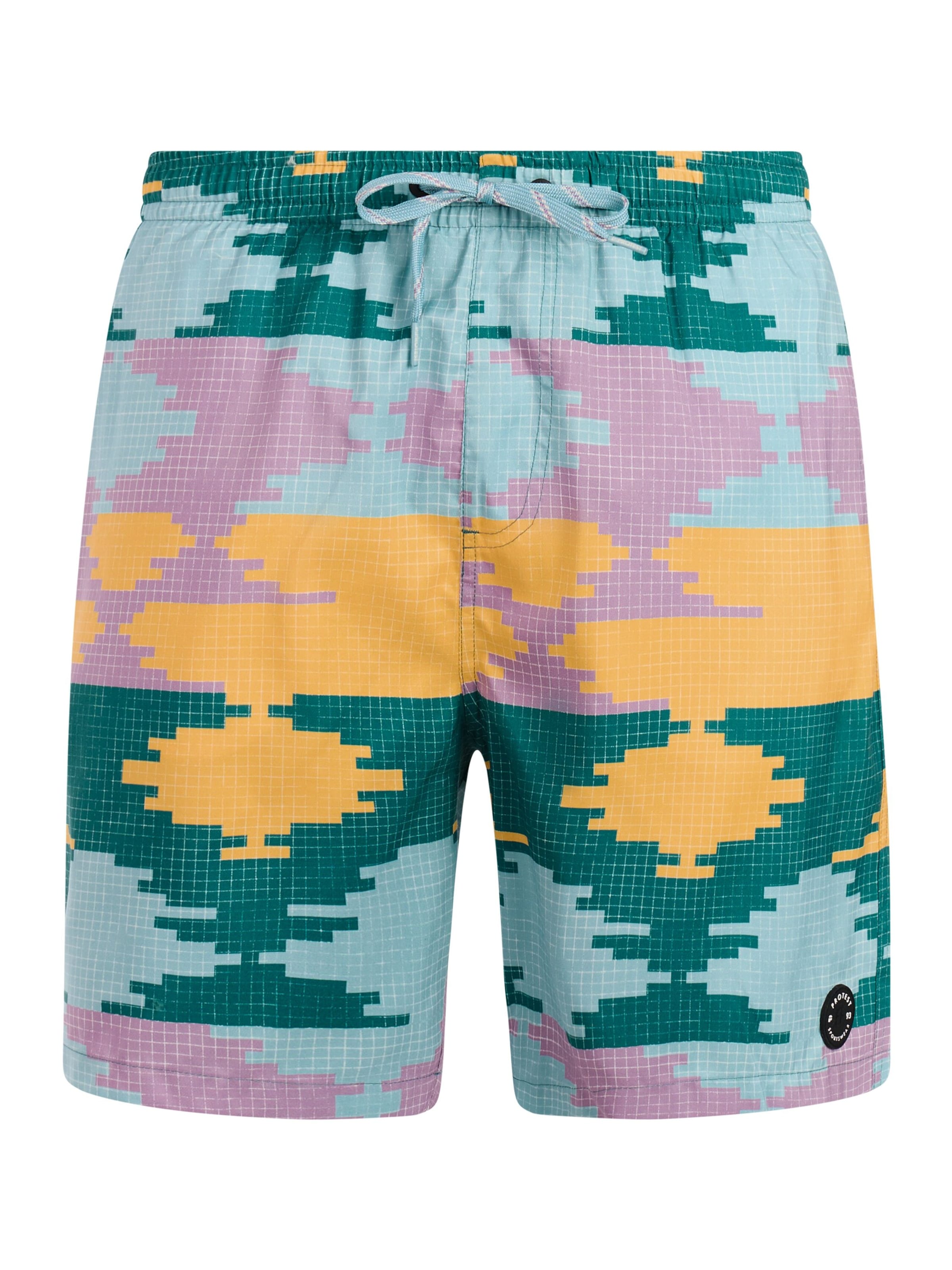 PROTEST Badeshorts 'PRTKeswick'‌‌‌‌‌‌ in grün, Produktansicht