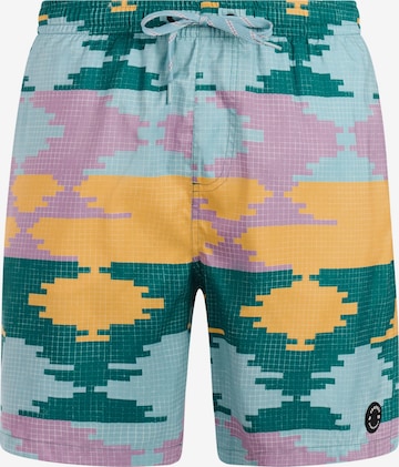 PROTEST Badeshorts 'PRTKeswick' in Grün: Vorderseite