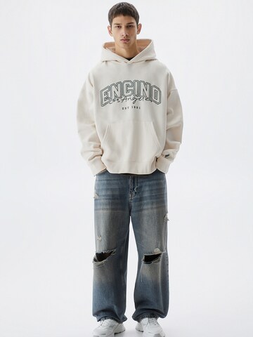 Pull&Bear Sweatshirt in Beige