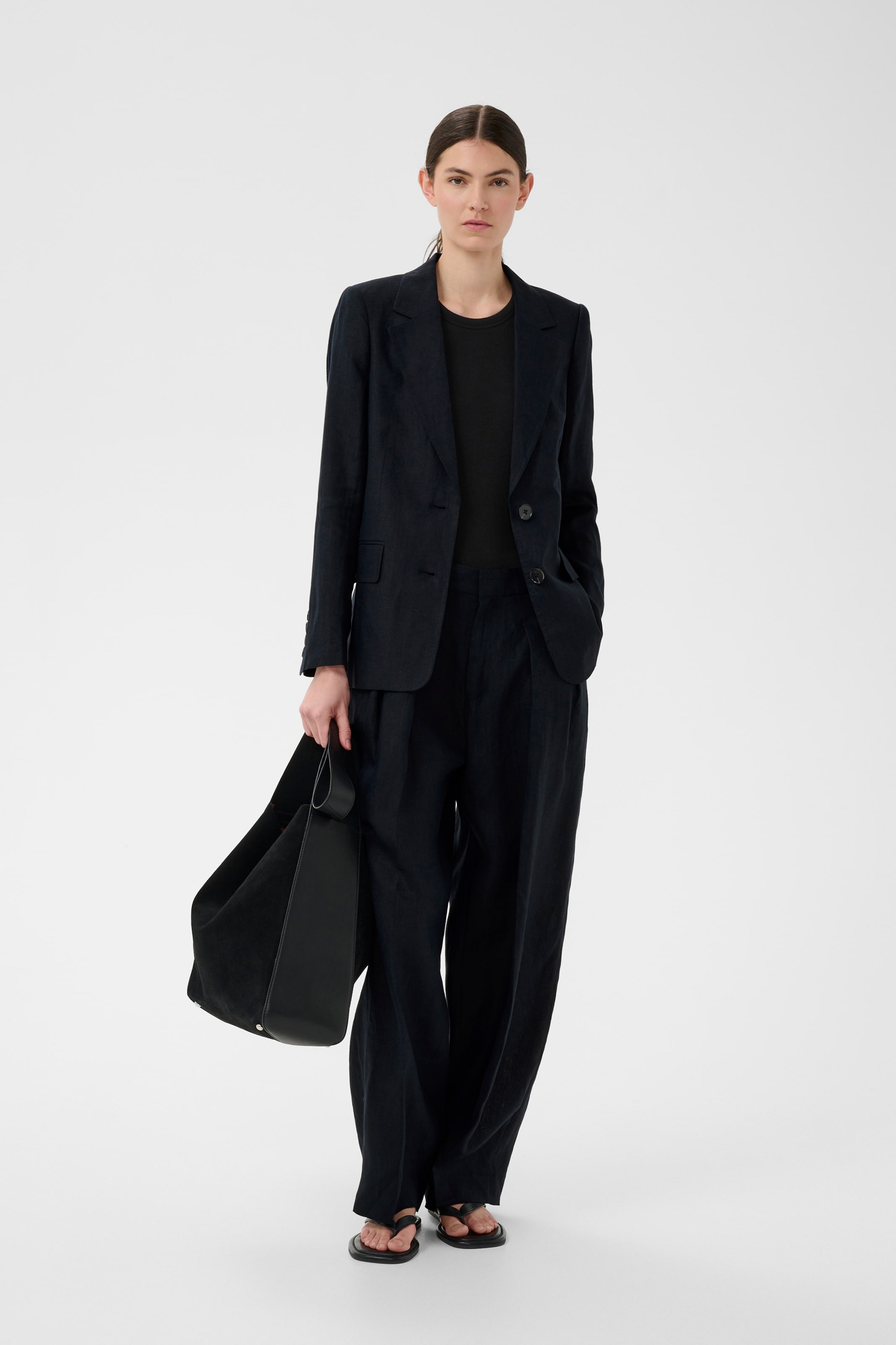 InWear Loosefit Broek in Blauw