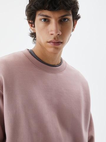 Pull&Bear Sweatshirt i rosa