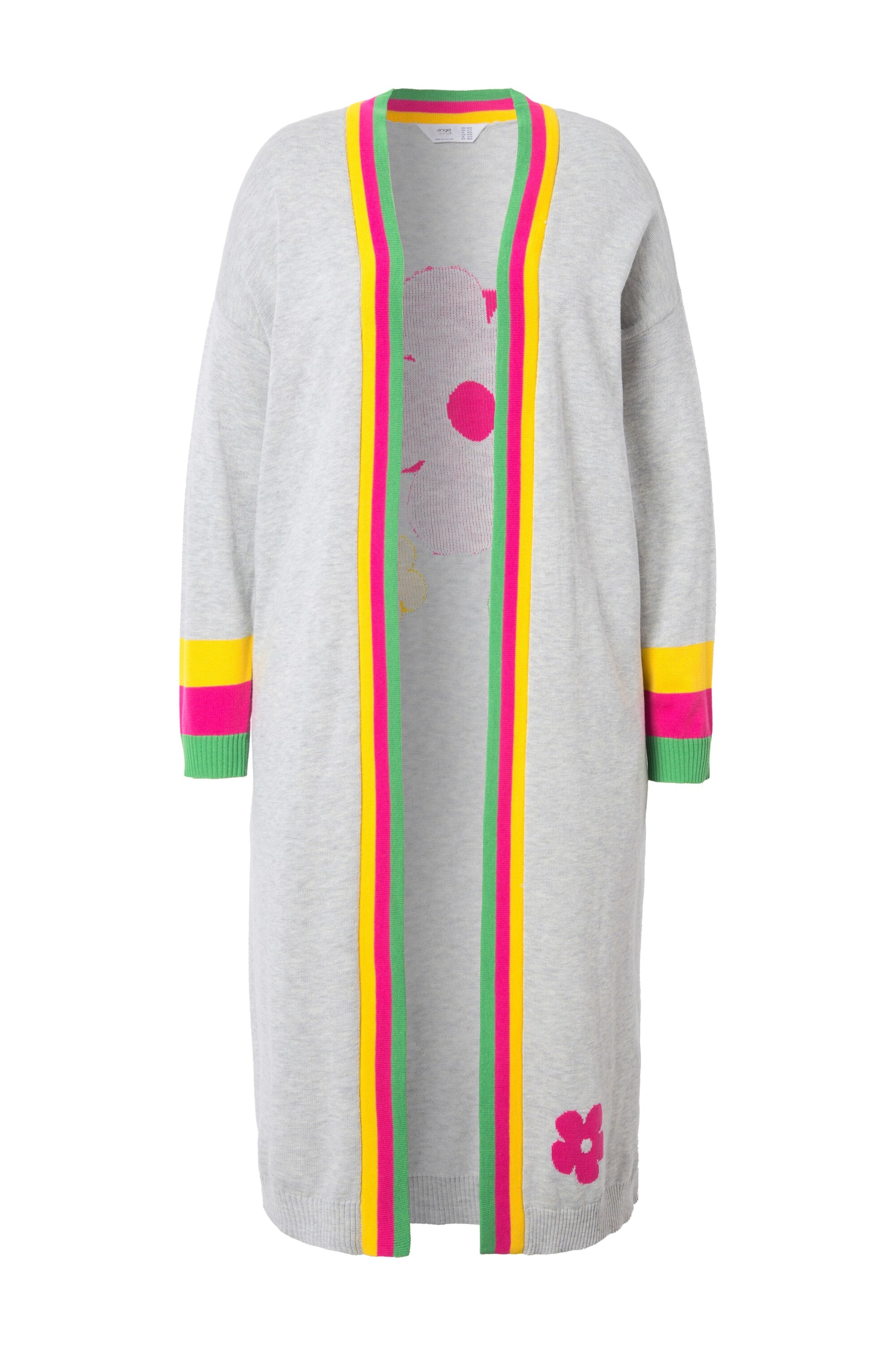 Angel of Style Knit cardigan in Grey: front