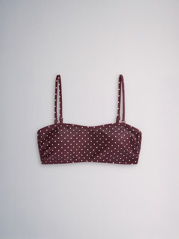 Bandeau Hauts de bikini The Set en gris