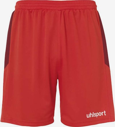 UHLSPORT Sporthose in rot / schwarz / weiß, Produktansicht