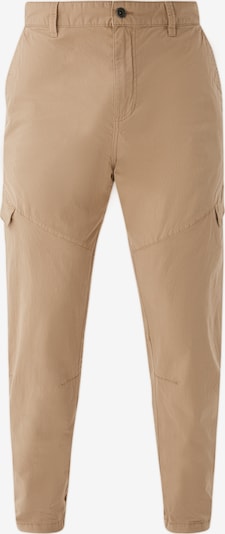 QS Pantalon cargo en noisette, Vue avec produit