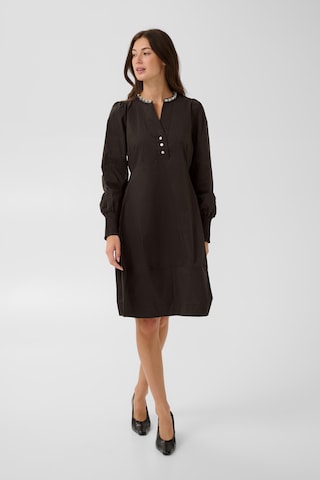 CULTURE - Vestido 'MARGI ' em castanho