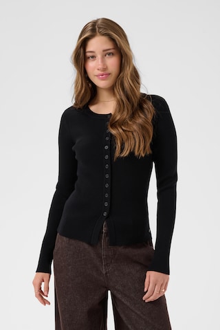 Cream Cardigan i sort: forside