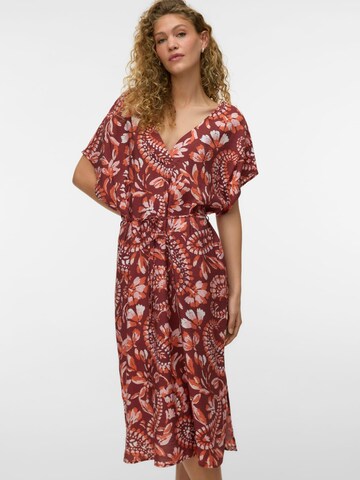 VERO MODA Jurk 'Nellie' in Rood: voorkant