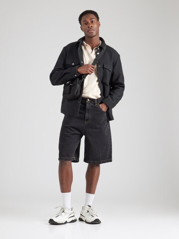 Carhartt WIP Wide Leg Jeans 'Brandon' i sort