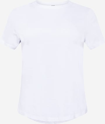 Cotton On Curve T-Shirt in Weiß: predná strana