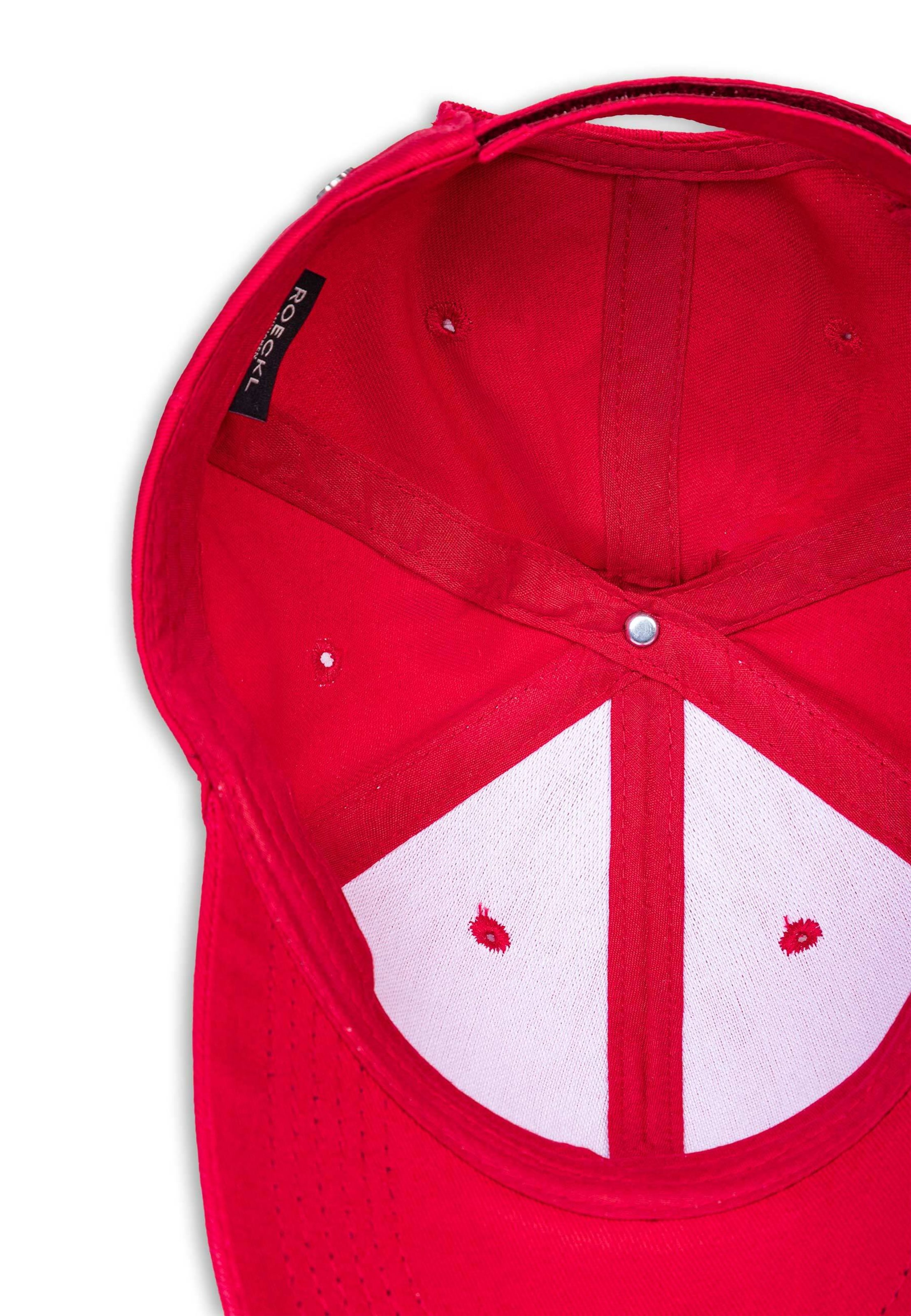 Casquette ' BAXLEY ' Roeckl en rouge