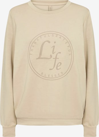 Pull-over Soyaconcept en beige : devant