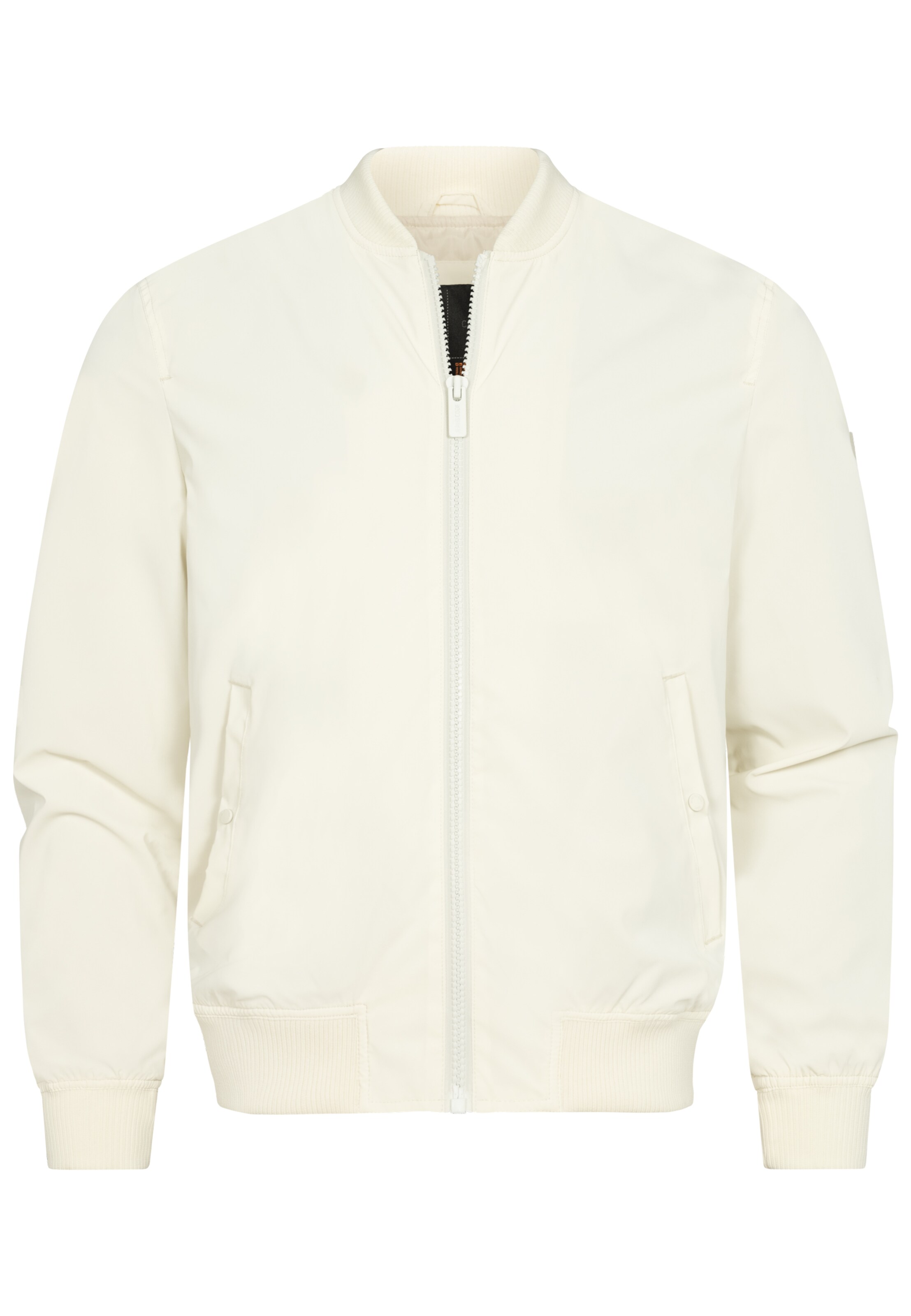 INDICODE JEANS Between-Season Jacket 'Ignam' in Beige: front