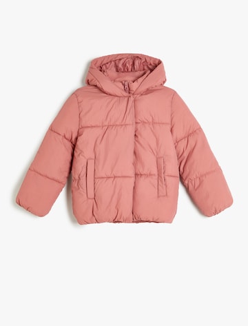 Koton Winter Jacket 'ANORAK' in Pink: front
