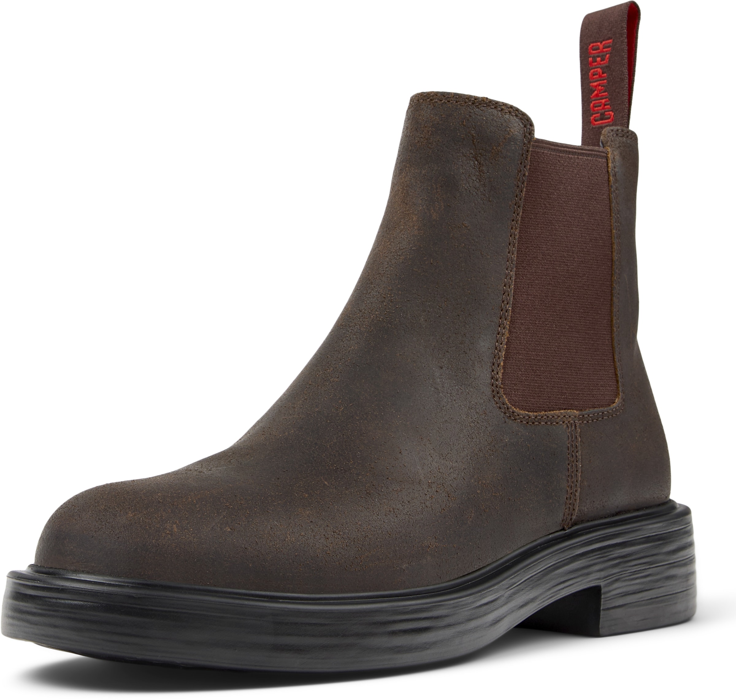 CAMPER Enkellaarsje 'Dean' in Bruin: voorkant