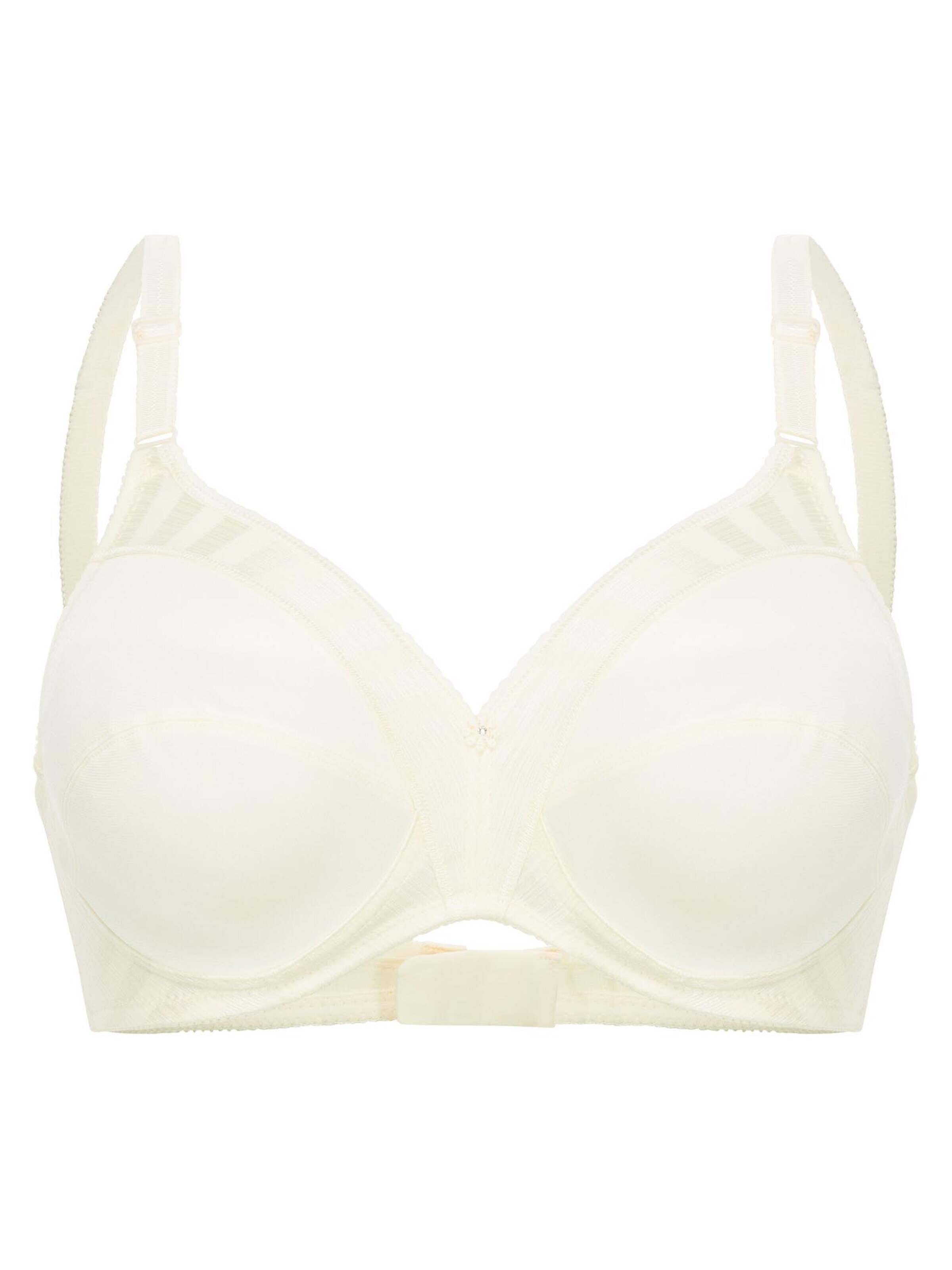 FELINA Minimiser Bra 'Weftloc' in White: front