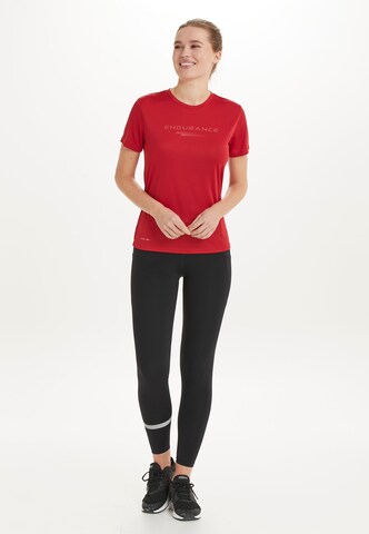 ENDURANCE Performance shirt 'Keiling' in Red