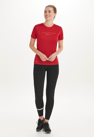 ENDURANCE Functioneel shirt 'Keiling' in Rood